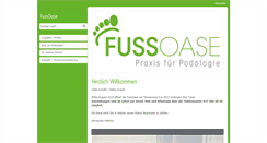 Desktop Screenshot of fuss-oase.com